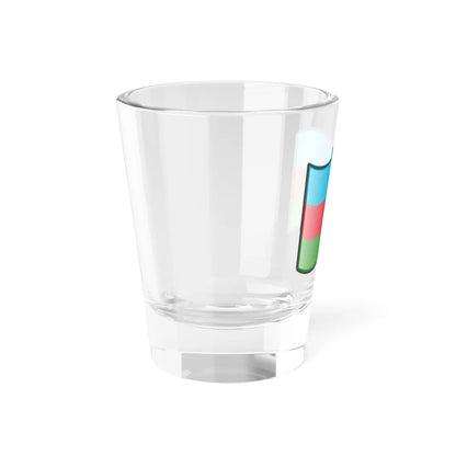 Nuvola Azerbaijan flag (Azerbaijan) Shot Glass 1.5oz - Go Mug Yourself