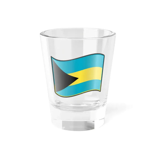 Nuvola Bahamas flag (Bahamas) Shot Glass 1.5oz 1.5oz - Go Mug Yourself