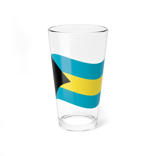 Nuvola Bahamas flag Olympics (Bahamas) Pint Glass 16oz 16oz - Go Mug Yourself