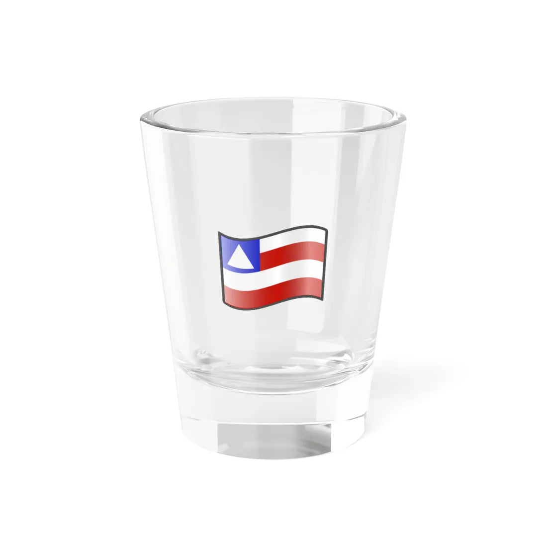 Nuvola Bahian flag (Brazil) Shot Glass 1.5oz 1.5oz - Go Mug Yourself