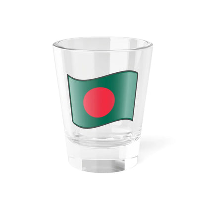 Nuvola Bangladeshi flag (Bangladesh) Shot Glass 1.5oz 1.5oz - Go Mug Yourself