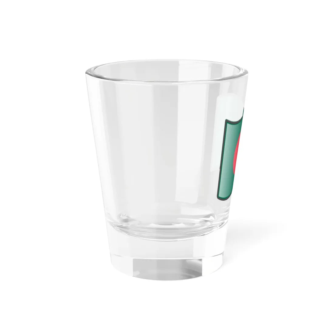 Nuvola Bangladeshi flag (Bangladesh) Shot Glass 1.5oz - Go Mug Yourself