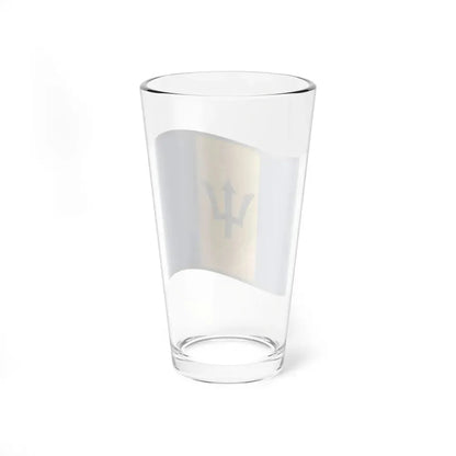 Nuvola Barbados flag (Barbados) Pint Glass 16oz - Go Mug Yourself