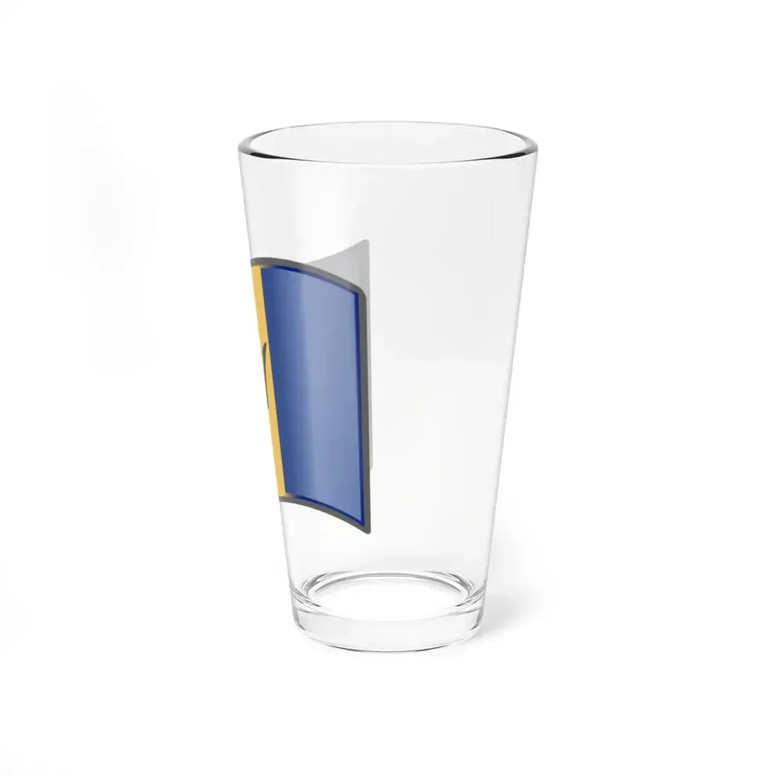 Nuvola Barbados flag (Barbados) Pint Glass 16oz - Go Mug Yourself