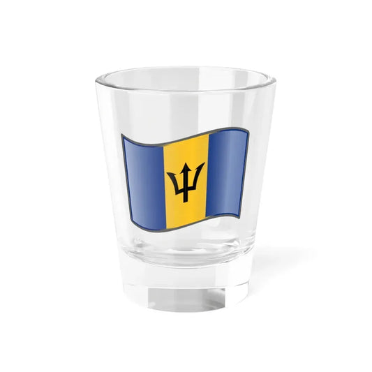 Nuvola Barbados flag (Barbados) Shot Glass 1.5oz 1.5oz - Go Mug Yourself