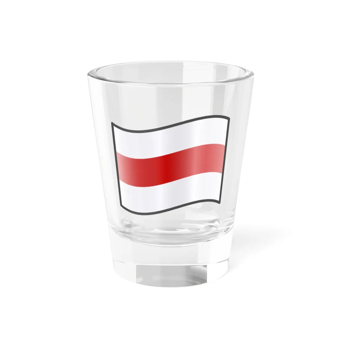 Nuvola Belarus flag 1991 (Belarus) Shot Glass 1.5oz 1.5oz - Go Mug Yourself
