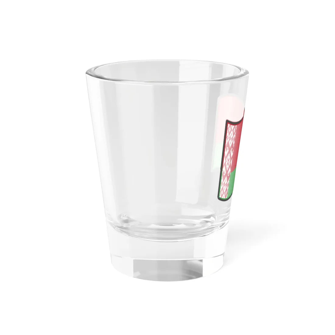 Nuvola Belarussian flag (Belarus) Shot Glass 1.5oz - Go Mug Yourself