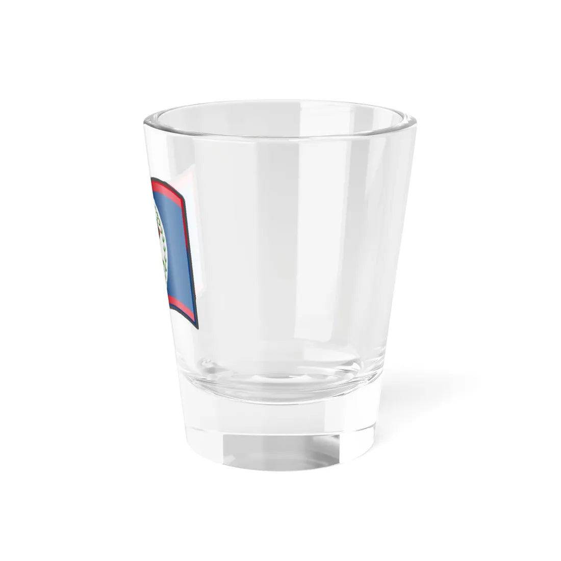 Nuvola Belizean flag (Belize) Shot Glass 1.5oz - Go Mug Yourself