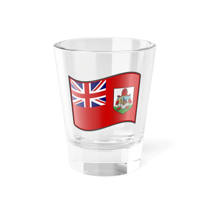 Nuvola Bermudian flag (United Kingdom) Shot Glass 1.5oz 1.5oz - Go Mug Yourself