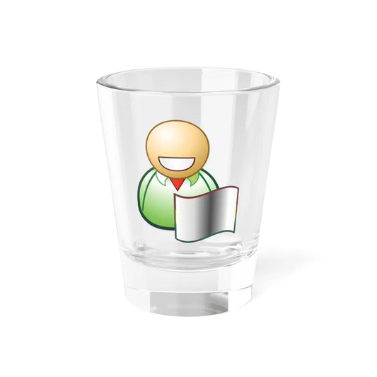Nuvola Bolivian man icon (Bolivia) Shot Glass 1.5oz 1.5oz - Go Mug Yourself