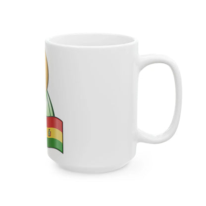Nuvola Bolivian man icon2 (Bolivia) White Coffee Mug - Go Mug Yourself