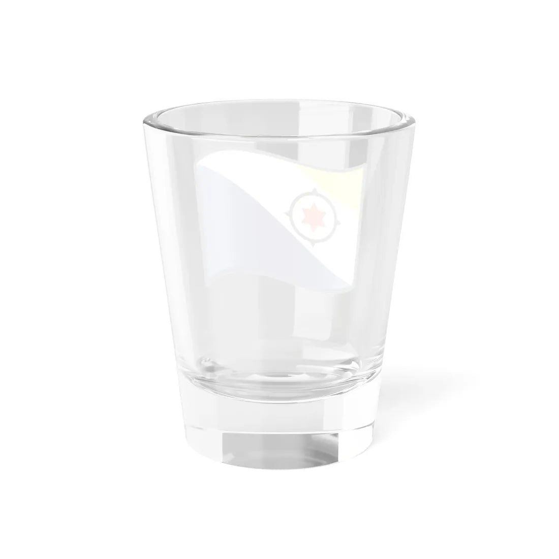 Nuvola Bonaire flag (Netherlands) Shot Glass 1.5oz - Go Mug Yourself