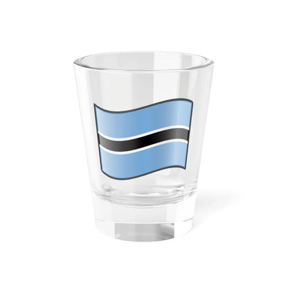 Nuvola Botswana flag (Botswana) Shot Glass 1.5oz 1.5oz - Go Mug Yourself