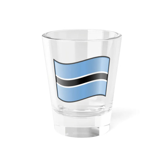 Nuvola Botswana flag (Botswana) Shot Glass 1.5oz 1.5oz - Go Mug Yourself