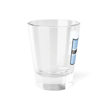 Nuvola Botswana flag (Botswana) Shot Glass 1.5oz - Go Mug Yourself