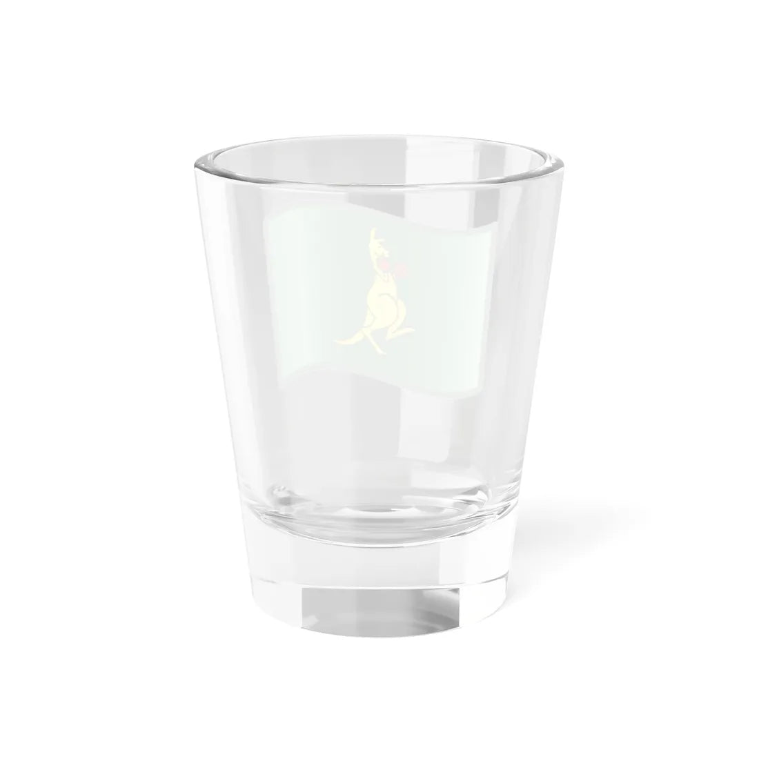 Nuvola Boxing Kangaroo flag (Australia) Shot Glass 1.5oz - Go Mug Yourself