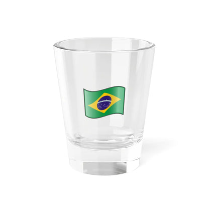 Nuvola Brazilian flag (Brazil) Shot Glass 1.5oz 1.5oz - Go Mug Yourself