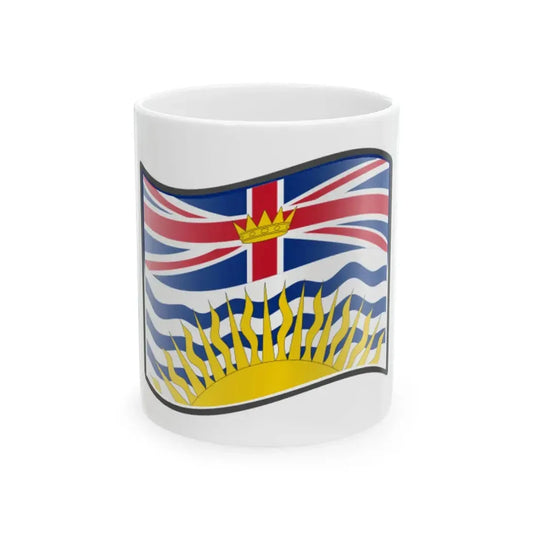 Nuvola British Columbia flag (Canada) White Coffee Mug 11oz - Go Mug Yourself