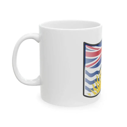 Nuvola British Columbia flag (Canada) White Coffee Mug - Go Mug Yourself