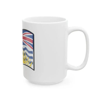 Nuvola British Columbia flag (Canada) White Coffee Mug - Go Mug Yourself