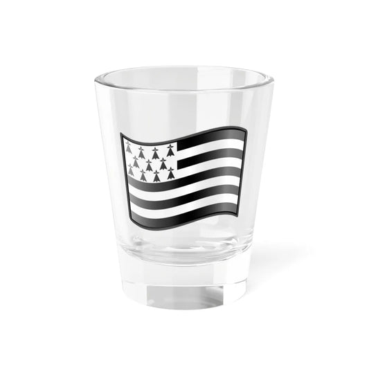 Nuvola Brittany flag (Belgium) Shot Glass 1.5oz 1.5oz - Go Mug Yourself
