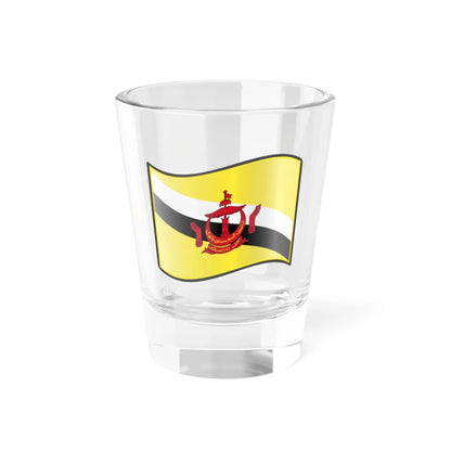 Nuvola Brunei flag (Brunei) Shot Glass 1.5oz 1.5oz - Go Mug Yourself