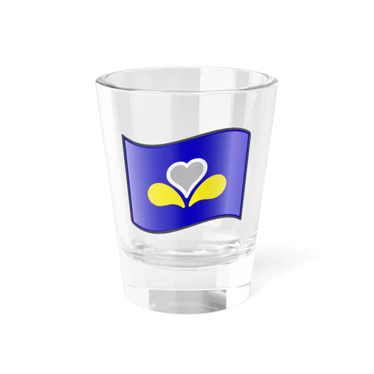 Nuvola Brussels flag (Belgium) Shot Glass 1.5oz 1.5oz - Go Mug Yourself