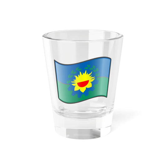 Nuvola Buenos Aires Province flag (Argentina) Shot Glass 1.5oz 1.5oz - Go Mug Yourself