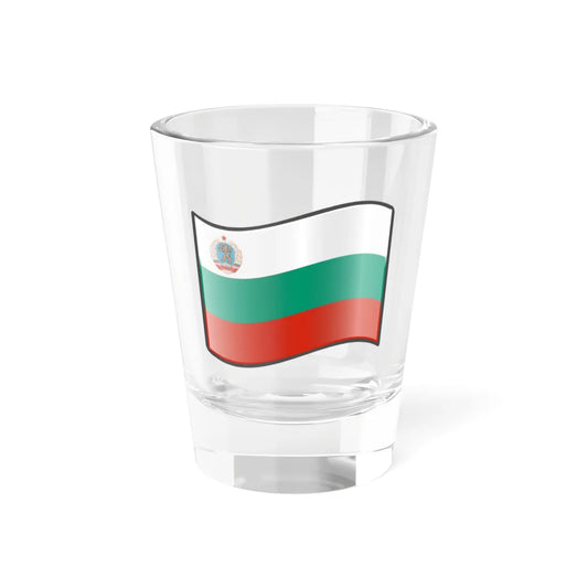 Nuvola Bulgarian flag 1967 (Bulgaria) Shot Glass 1.5oz 1.5oz - Go Mug Yourself