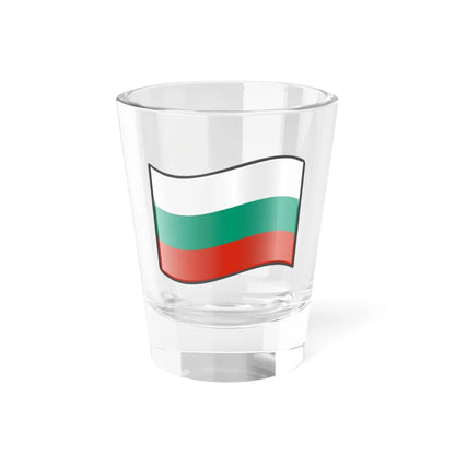 Nuvola Bulgarian flag (Bulgaria) Shot Glass 1.5oz 1.5oz - Go Mug Yourself