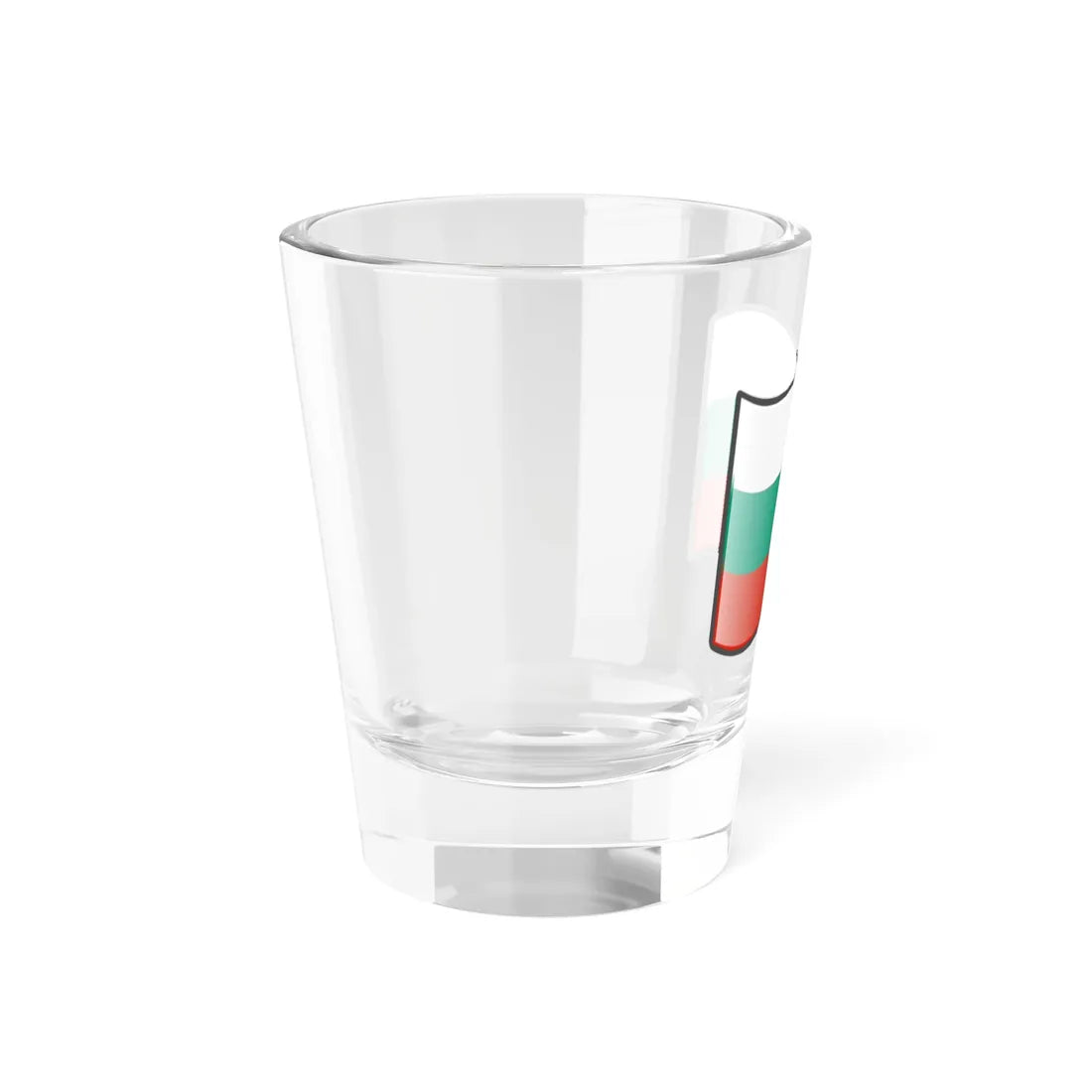 Nuvola Bulgarian flag (Bulgaria) Shot Glass 1.5oz - Go Mug Yourself