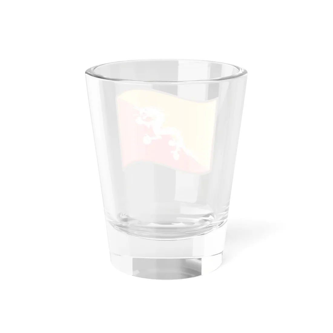 Nuvola Buthanese flag (Bhutan) Shot Glass 1.5oz - Go Mug Yourself
