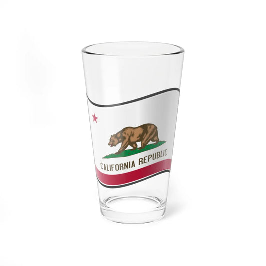 Nuvola California flag (United States) Pint Glass 16oz 16oz - Go Mug Yourself