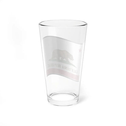 Nuvola California flag (United States) Pint Glass 16oz - Go Mug Yourself