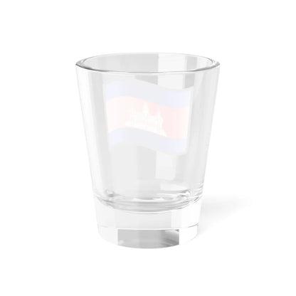 Nuvola Cambodia flag (Cambodia) Shot Glass 1.5oz - Go Mug Yourself