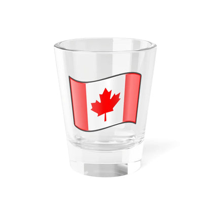 Nuvola Canada flag (Canada) Shot Glass 1.5oz 1.5oz - Go Mug Yourself