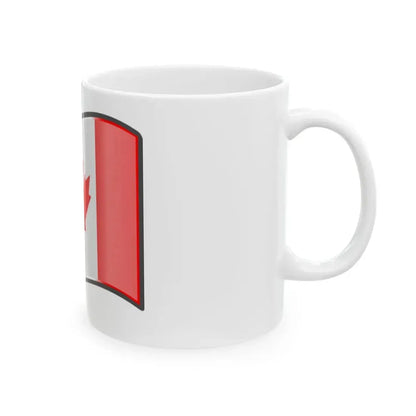 Nuvola Canada flag (Canada) White Coffee Mug - Go Mug Yourself
