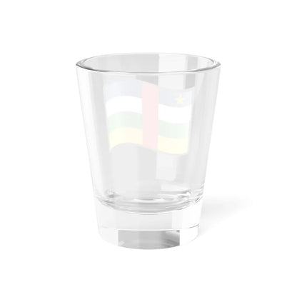 Nuvola Central African Republic flag (Central African Republic) Shot Glass 1.5oz - Go Mug Yourself