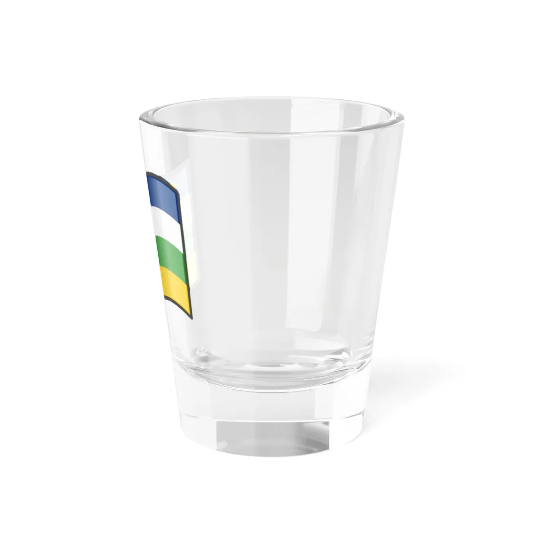 Nuvola Central African Republic flag (Central African Republic) Shot Glass 1.5oz - Go Mug Yourself