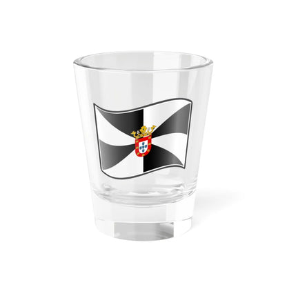 Nuvola Ceuta flag (Spain) Shot Glass 1.5oz 1.5oz - Go Mug Yourself