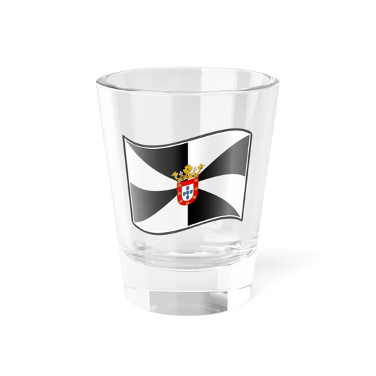 Nuvola Ceuta flag (Spain) Shot Glass 1.5oz 1.5oz - Go Mug Yourself