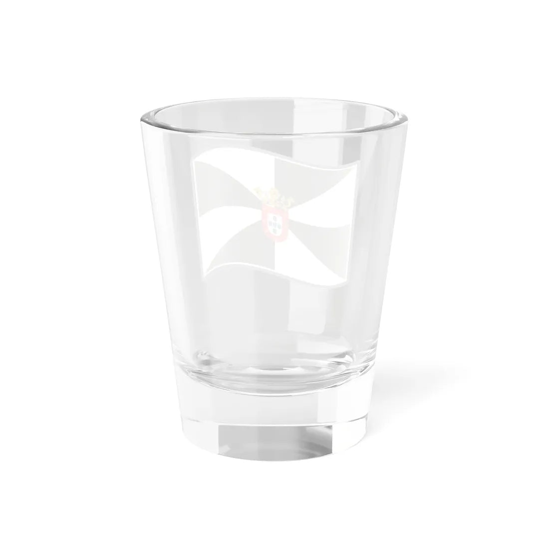 Nuvola Ceuta flag (Spain) Shot Glass 1.5oz - Go Mug Yourself
