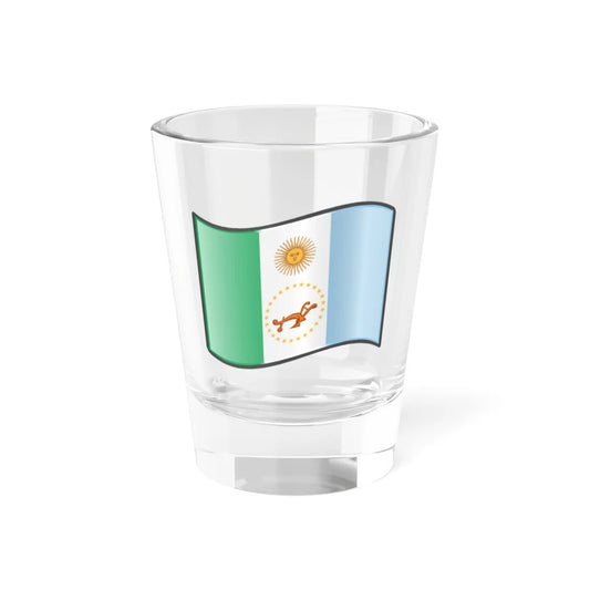 Nuvola Chaco flag (Argentina) Shot Glass 1.5oz 1.5oz - Go Mug Yourself