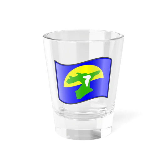 Nuvola Chatham flag (New Zealand) Shot Glass 1.5oz 1.5oz - Go Mug Yourself