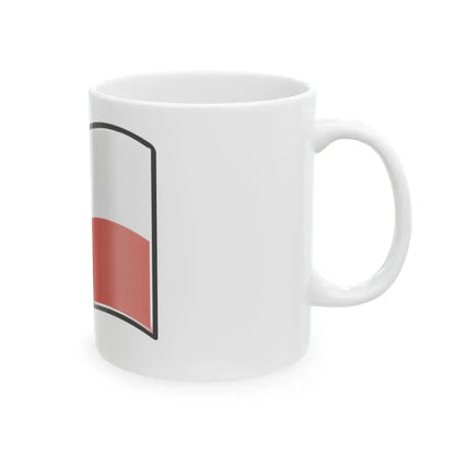 Nuvola Chile flag (Chile) White Coffee Mug - Go Mug Yourself