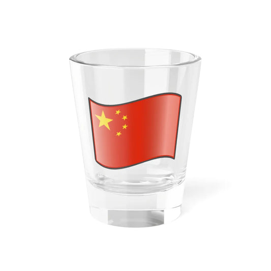 Nuvola Chinese flag (China) Shot Glass 1.5oz 1.5oz - Go Mug Yourself