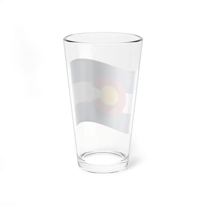 Nuvola Colorado flag (United States) Pint Glass 16oz - Go Mug Yourself