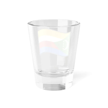 Nuvola Comorian flag (Comoros) Shot Glass 1.5oz - Go Mug Yourself