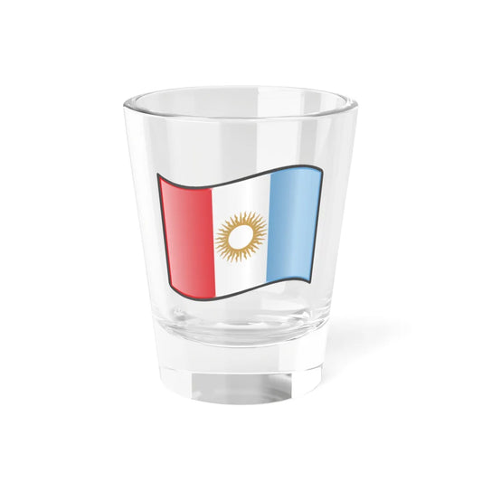 Nuvola Cordoba flag (Argentina) Shot Glass 1.5oz 1.5oz - Go Mug Yourself