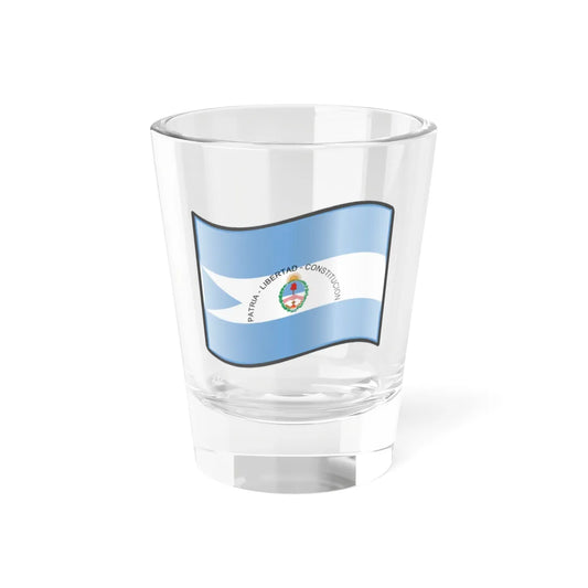 Nuvola Corrientes flag (Argentina) Shot Glass 1.5oz 1.5oz - Go Mug Yourself